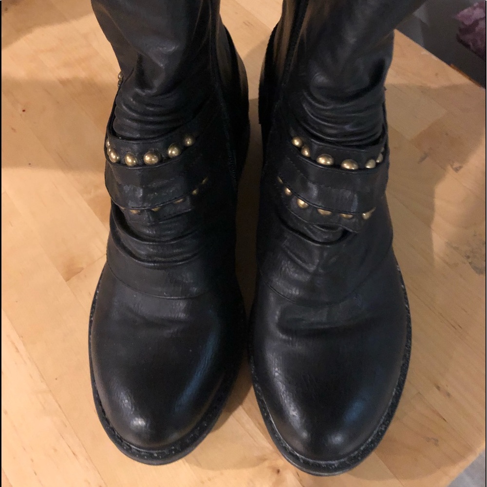 Luvs Hoes low black boots